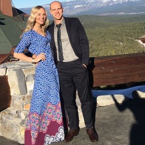 Patterned Maxi Dress